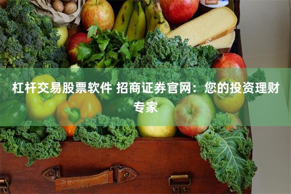 杠杆交易股票软件 招商证券官网：您的投资理财专家
