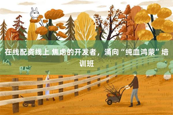 在线配资线上 焦虑的开发者，涌向“纯血鸿蒙”培训班