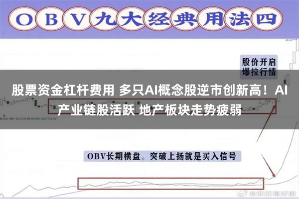 股票资金杠杆费用 多只AI概念股逆市创新高！AI产业链股活跃 地产板块走势疲弱