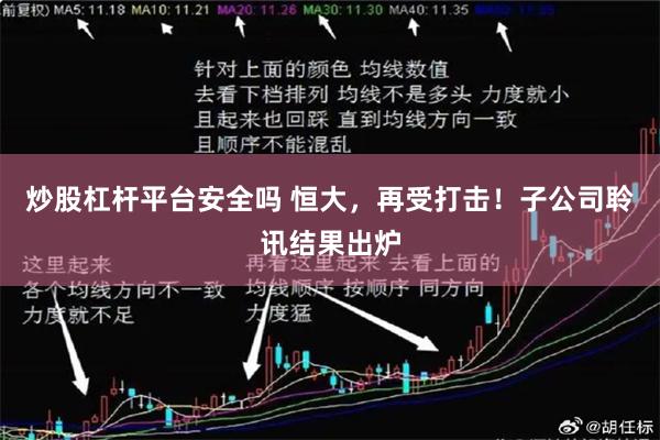 炒股杠杆平台安全吗 恒大，再受打击！子公司聆讯结果出炉