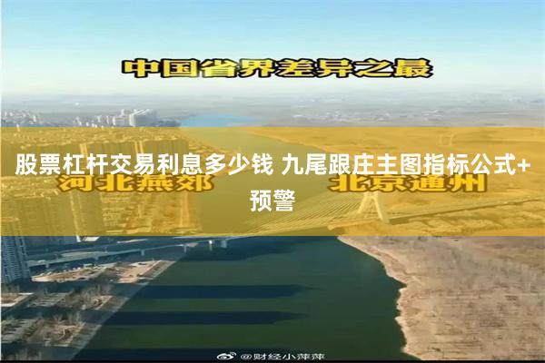 股票杠杆交易利息多少钱 九尾跟庄主图指标公式+预警