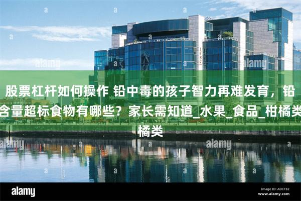 股票杠杆如何操作 铅中毒的孩子智力再难发育，铅含量超标食物有哪些？家长需知道_水果_食品_柑橘类