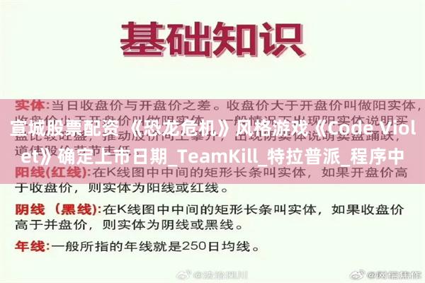 宣城股票配资 《恐龙危机》风格游戏《Code Violet》确定上市日期_TeamKill_特拉普派_程序中