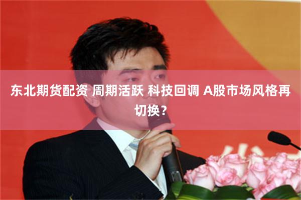 东北期货配资 周期活跃 科技回调 A股市场风格再切换？